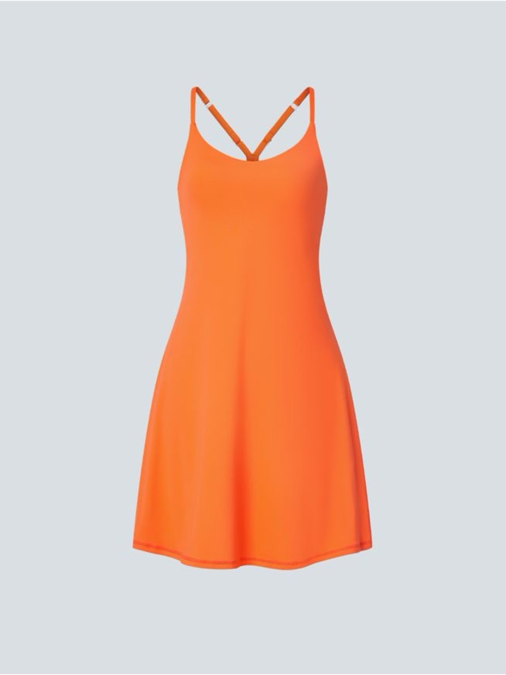 SoftlyZero™ Airy Cut Out 2-in-1 Pocket Cool Touch Longer Active Dress - Picture 5 of 8